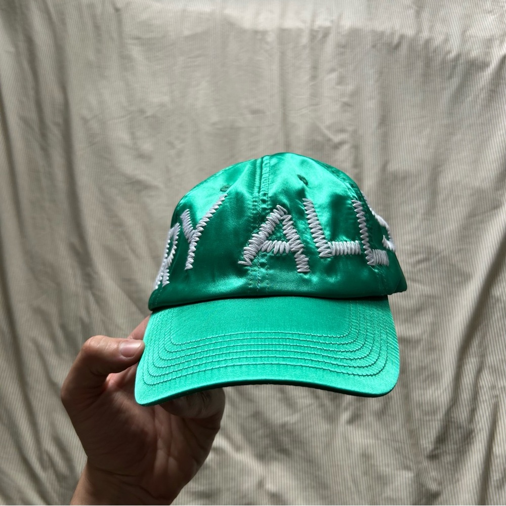 Cactus Plant Flea Market x Human Made GREEN Satin Dry Alls Hat AUTHENTIC New - Picture 3 of 7
